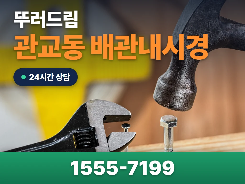 관교동 배관내시경 현장