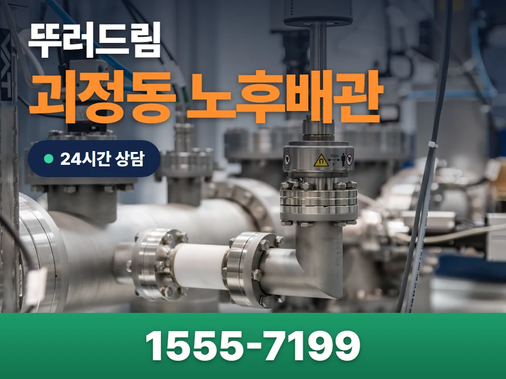 괴정동 노후배관 현장
