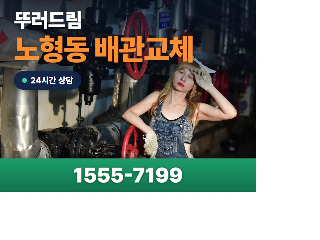 노형동 배관교체 현장