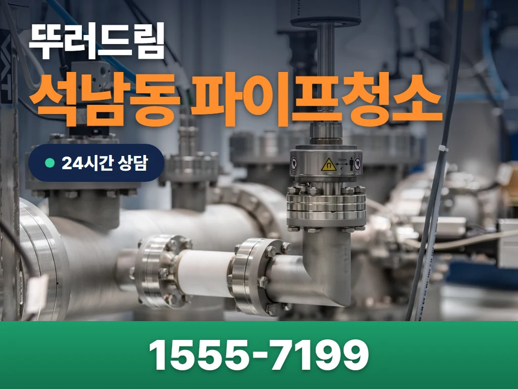 석남동 파이프청소 현장